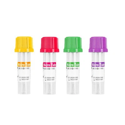 Medicinski jednokratni EDTA aktivator ugruška heparin 0.5 ml mikro cijev za prikupljanje krvi